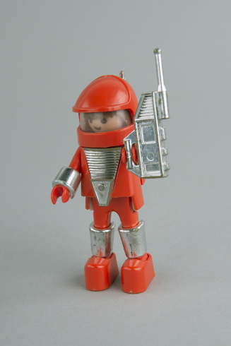Geobra Brandstätter (originator and manufacturer), Playmobil (trademark), Hans Beck (designer), « Playmospace Explorer figurine », 1980-1981