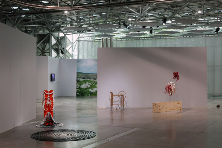 View of the exhibition at Cité du design