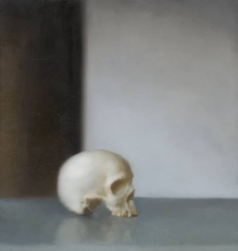 Gerhard Richter, "Crâne" [Teschio], 1983