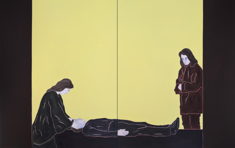 Djamel Tatah, "Sans titre" ["Ohne Titel"], 2013