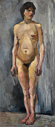 Marcelle Cahn, "Nu berlinois", 1916