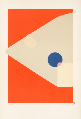 Marcelle Cahn, "Sans titre" [Untitled], 1972-1973