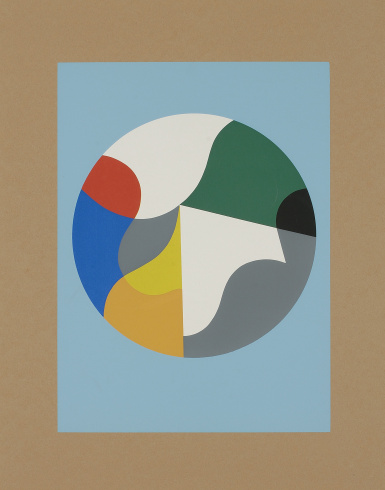 Sophie Taeuber-Arp, "Composition dans un cercle" [Komposition in einem Kreis], 1938