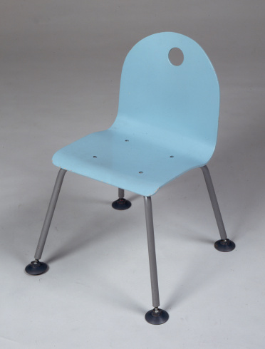 Frédérick du Chayla, studio TOTEM, "Chaise", 1987, chaise conçue pour le Musée d’art moderne de Saint-Étienne