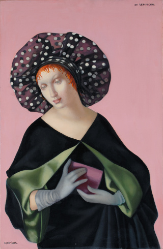 Tamara de Lempicka, "La Femme au chapeau", 1952