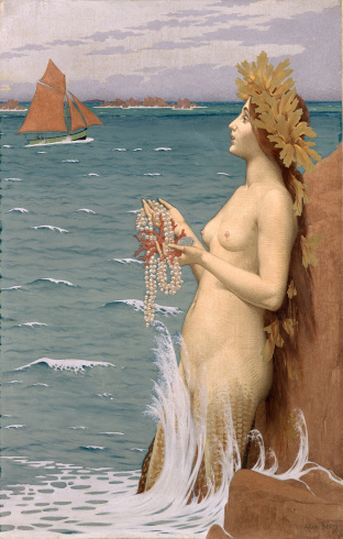 Alexandre Séon, "La Sirène", 1896
