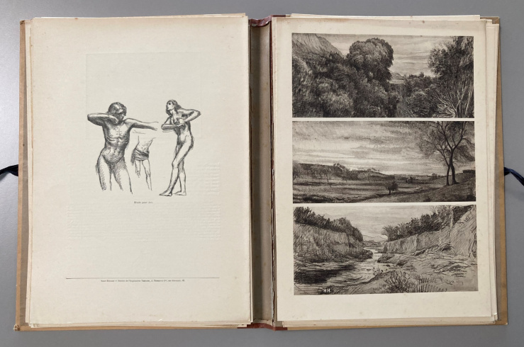 Dessins in "Paul Borel, peintre et graveur lyonnais", F.Thiollier, Donation C.Boyer Thiollier