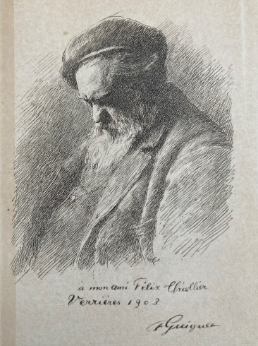 Portrait de Félix Thiollier, F.Guiguet