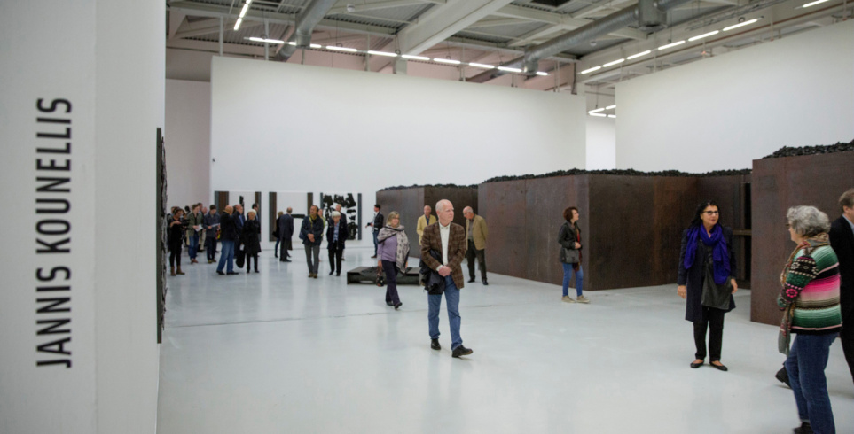 Jannis Kounellis, "Elementi labirinto", 2014