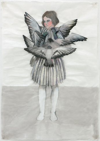 Marina Perez Simão, „Unbetitelt“, Serie „Schwarze Vögel“, 2009