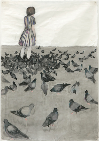 Marina Perez Simão, „Unbetitelt“, Serie „Vögel“, 2009
