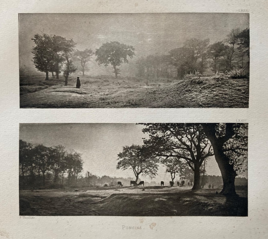 Poncins in "Le Forez pittoresque et monumental", F.Thiollier
