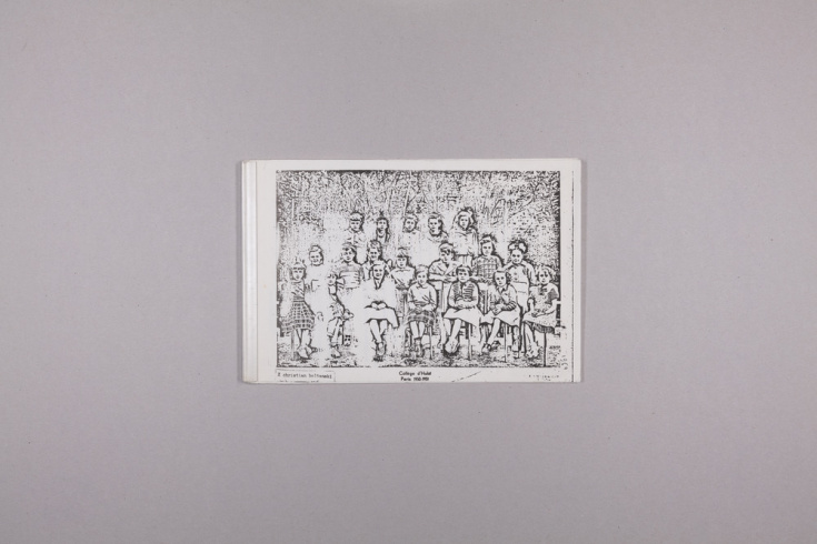 Recherche et présentation de tout ce qui reste de mon enfance, 1944-1950