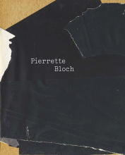 Couverture du catalogue Pierrette Bloch