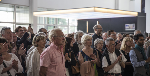 Soir de vernissage au MAMC+