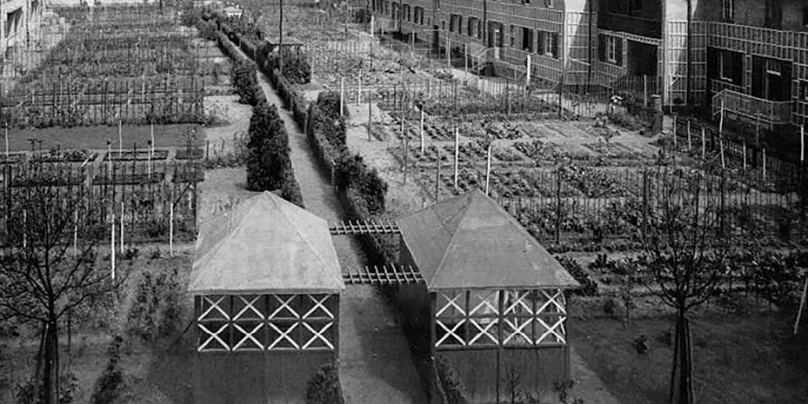 Leberecht Migge, jardins, cité Leipzig-Marienbrunn 1913