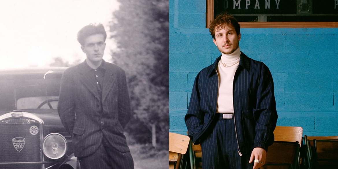 Portraits de Claude Simondon et de Fils Cara