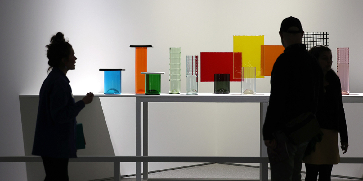 Visite commentée dans une salle du musée