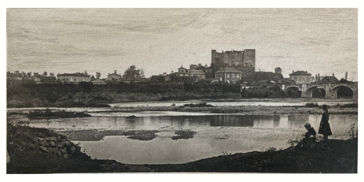 Photographie de Montrond dans Le Forez pittoresque et monumental de Félix Thiollier