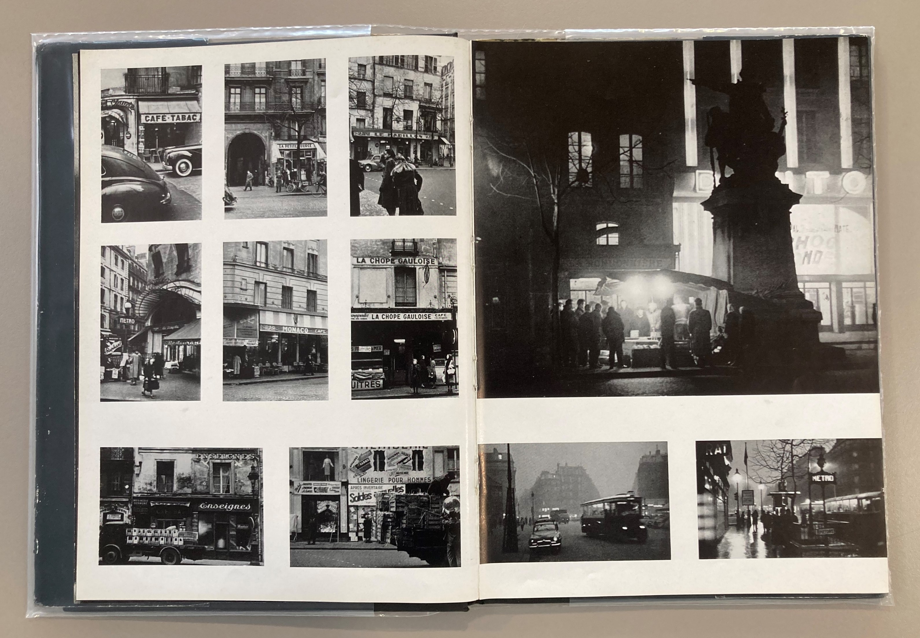 Photographies de Ed Van der Elsken dans "Een liefdesgeschiedenis in Saint Germain-des-Prés "