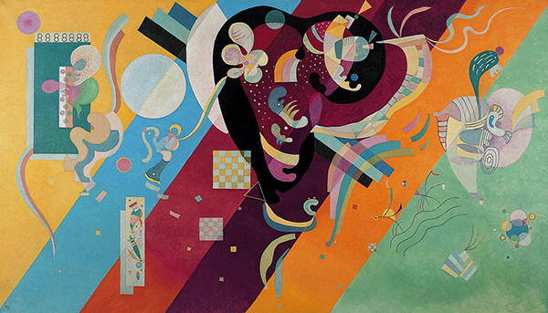 Vassily Kandinsky, "Composition IX", 1936, huile sur toile, 113 x 195 cm