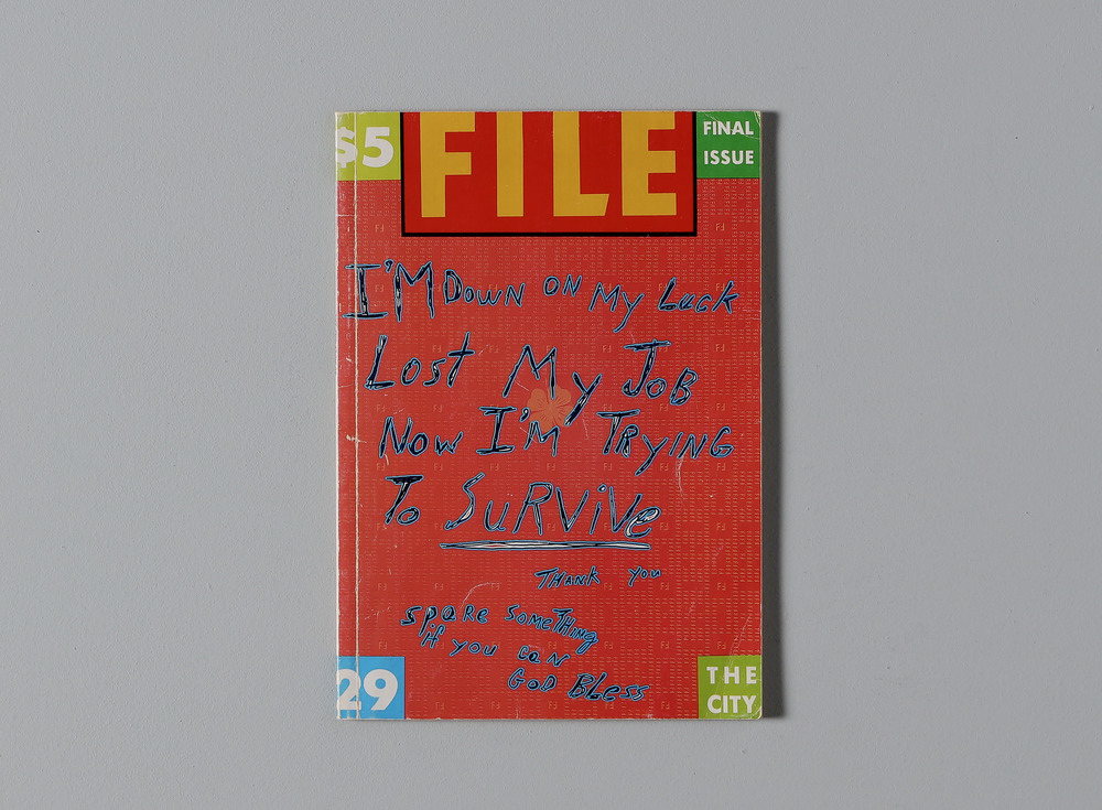 FILE : FILE Megazine n°29, Final Issue, The City, 1989