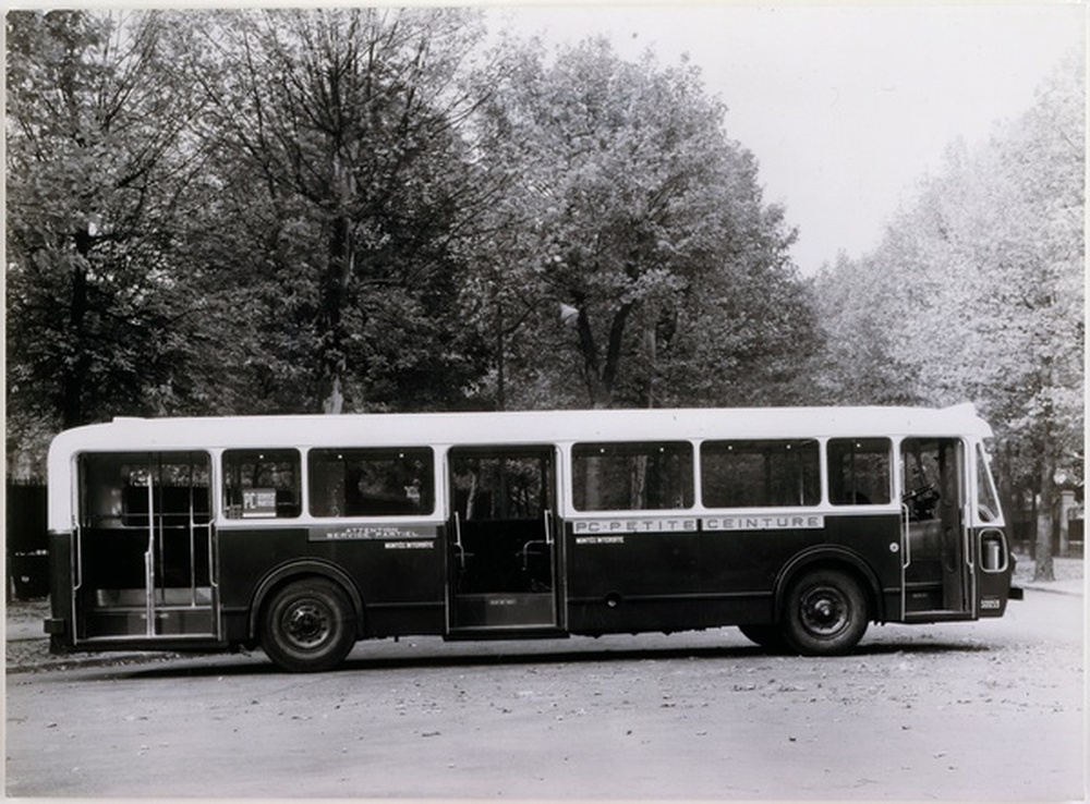 Autobus urbain SOMUA, ville de Paris