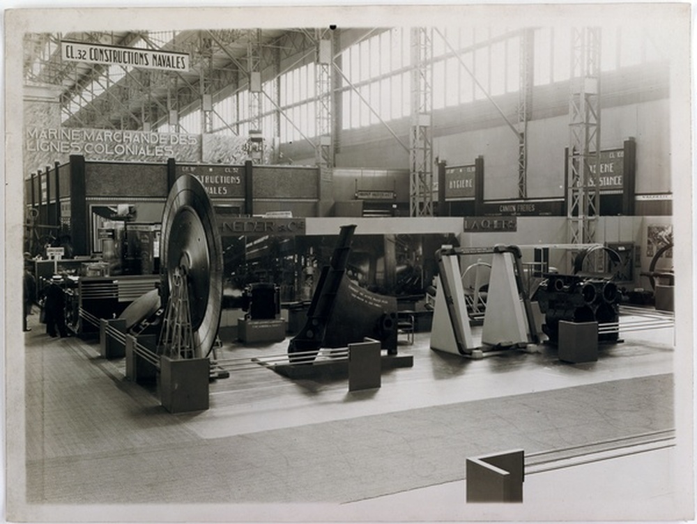 Stand Schneider & Cie à l'exposition coloniale de 1931