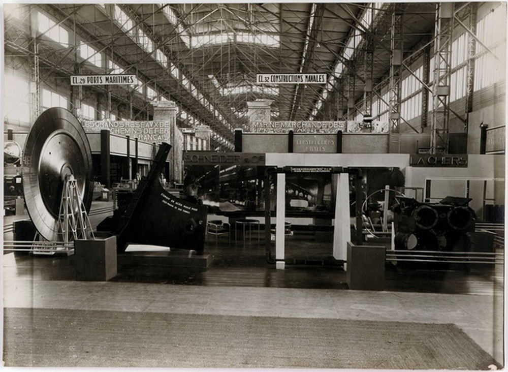 Stand Schneider & Cie à l'exposition coloniale de 1931