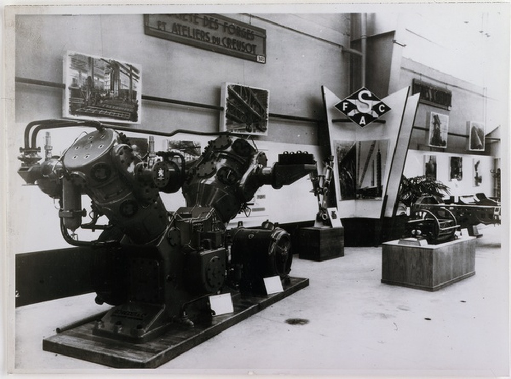 Stand S.F.A.C. à la foire de Lyon de 1951