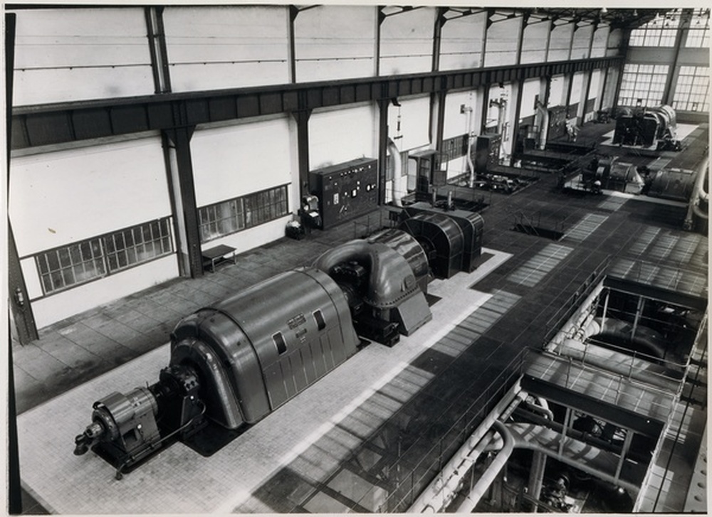 Mines de Bruay, salle des machines