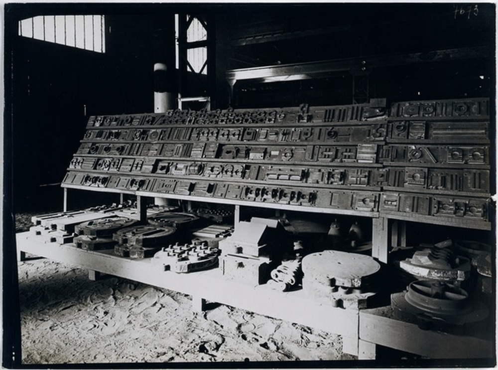 Pièces moulées d'aciers spéciaux des usines d'Assailly Lorette (Loire)