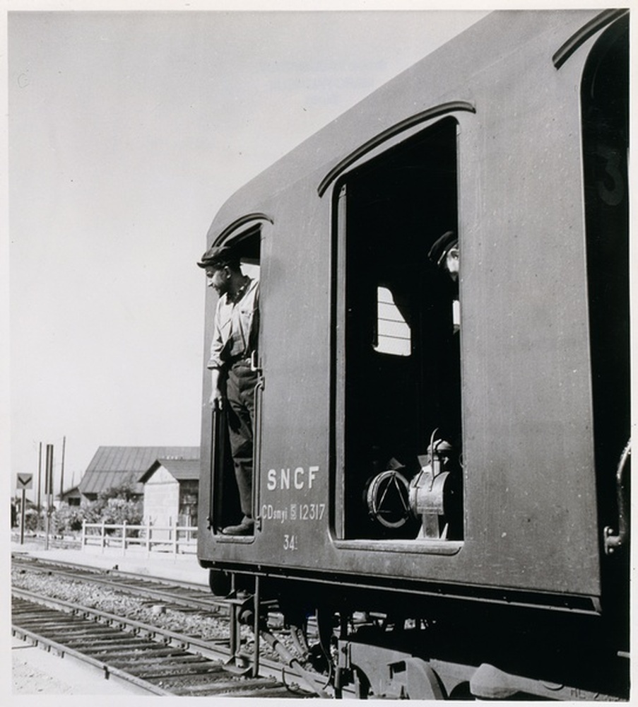 Chemin de fer, locomotive avant