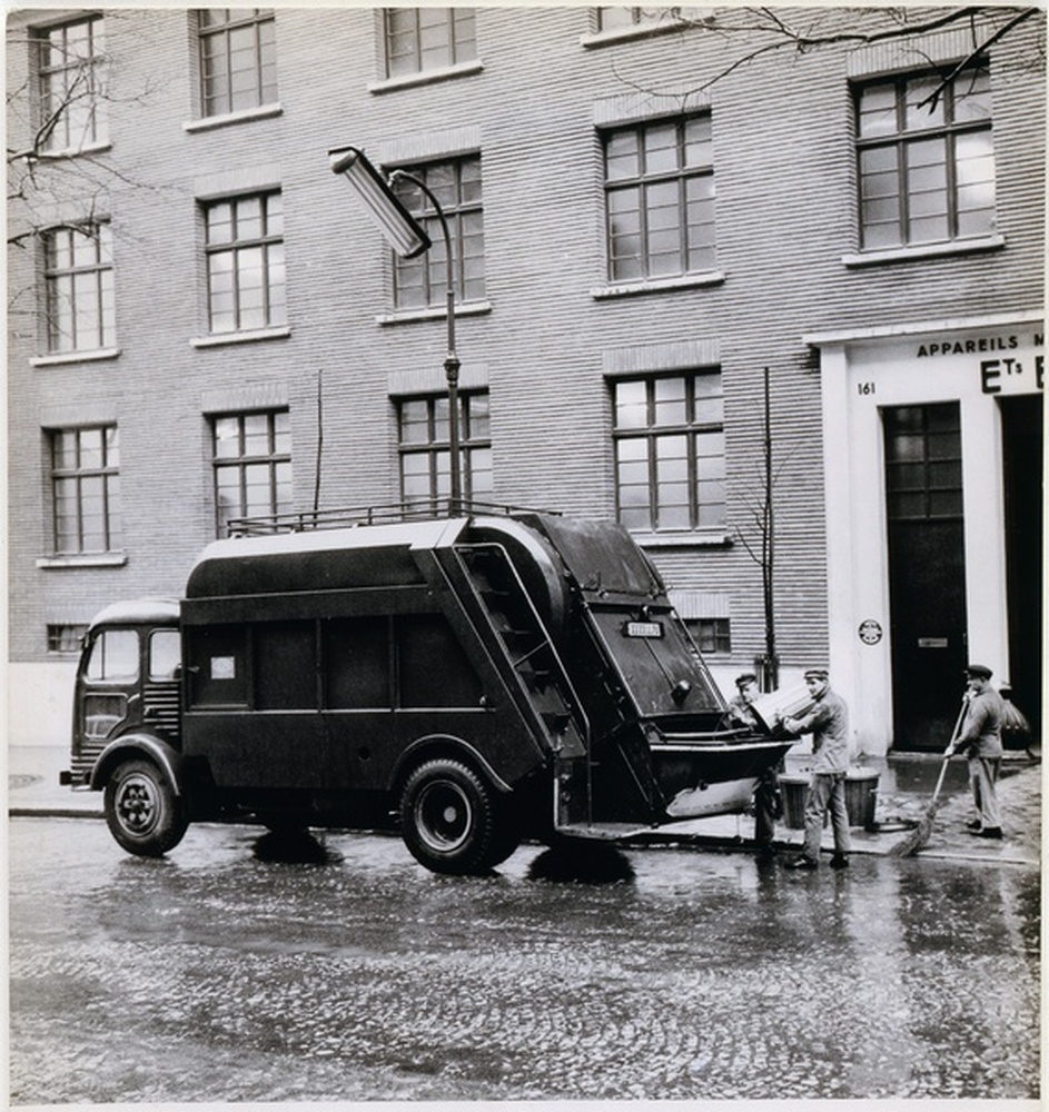 Camions utilitaires, camion poubelle