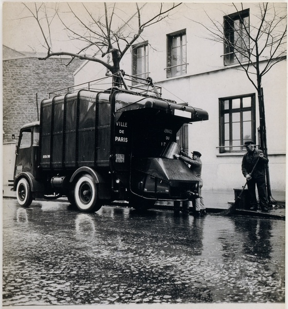 Camions utilitaires, camion poubelle