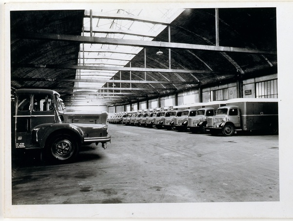 Sita, garage de Pantin camions utilitaires