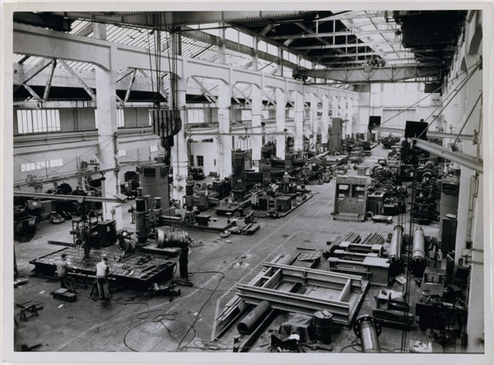 Ateliers et chantiers Seine Maritime, vue atelier mécanique