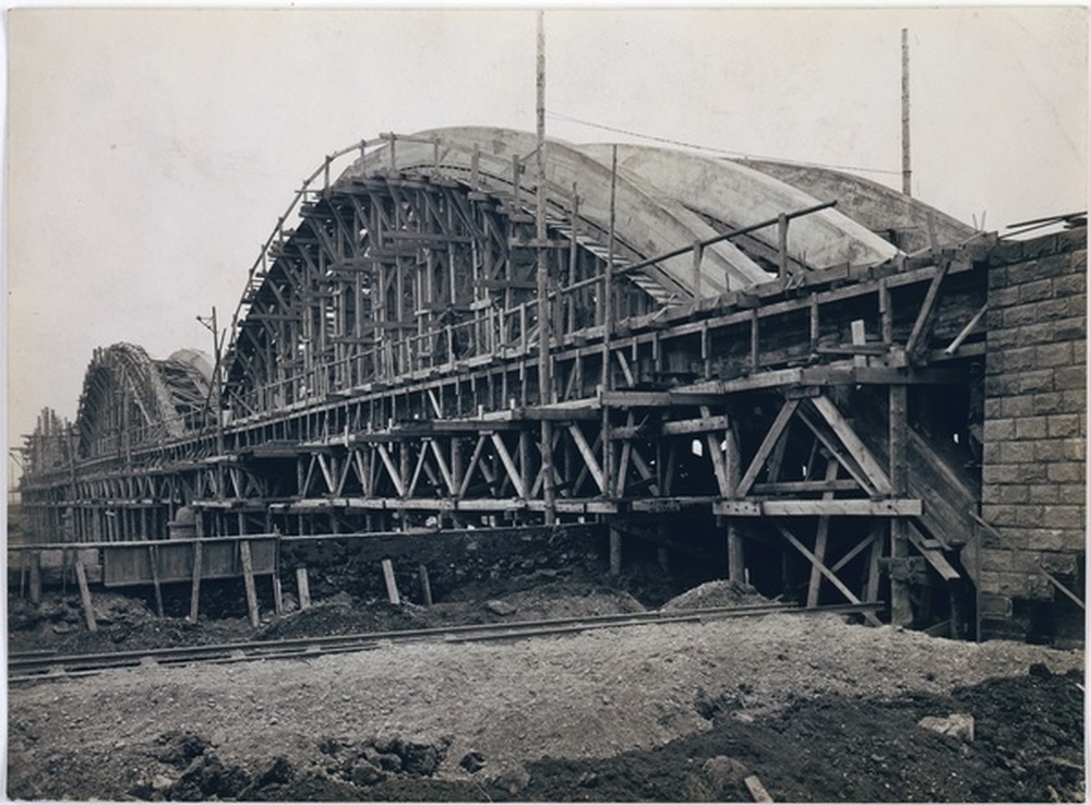 Construction d'un pont