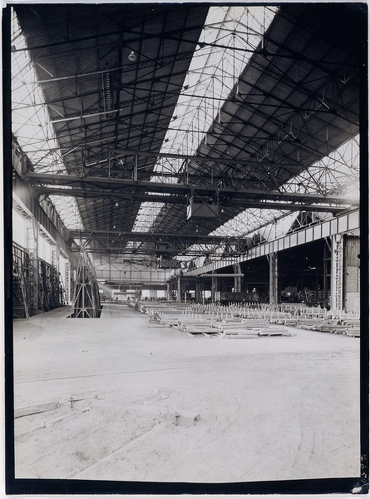 Atelier, stockage matériaux