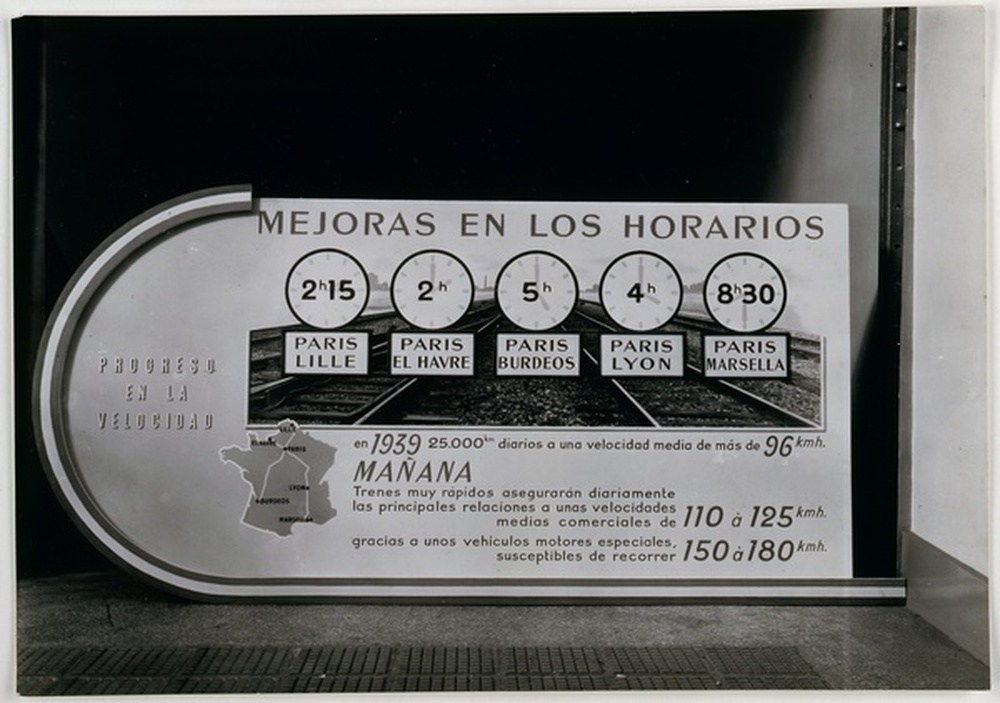 Affiche publicitaire, Mejoras en los horarios