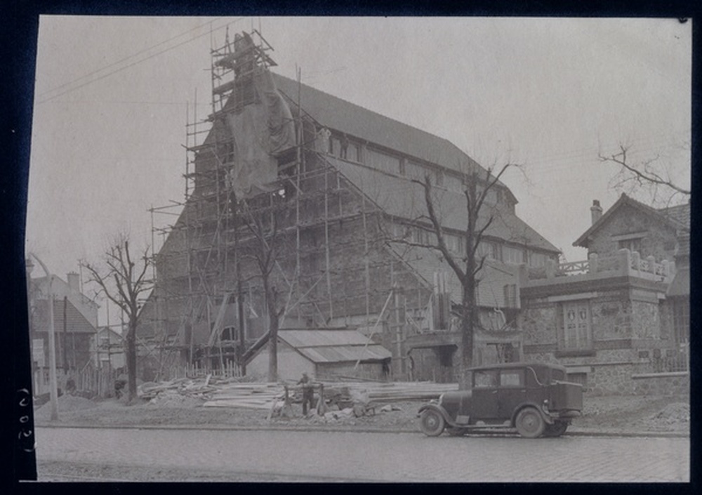 Bâtiment en construction