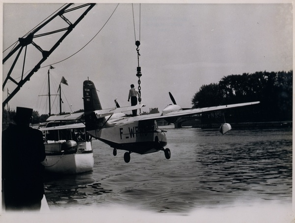 Avion, mise à l'eau