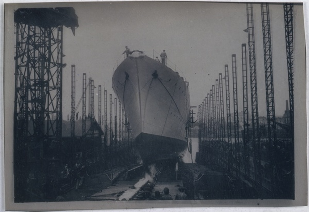 Forges et chantiers de la Méditerranée Maréchal Lyautey paquebot de la Cie Paquet