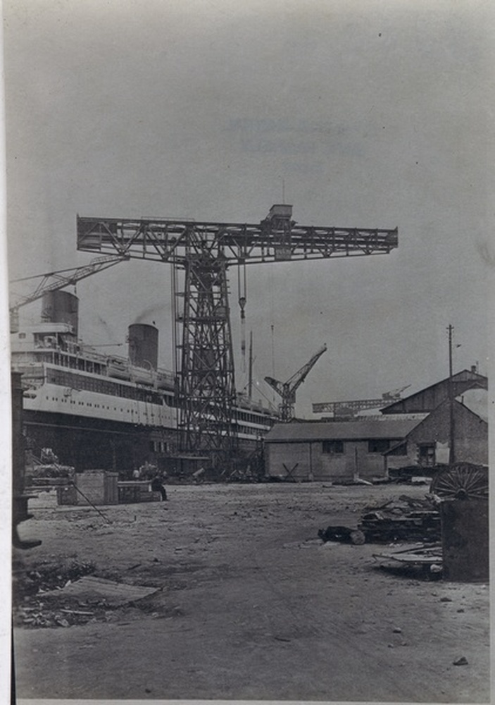 Penhoët bateau à quai