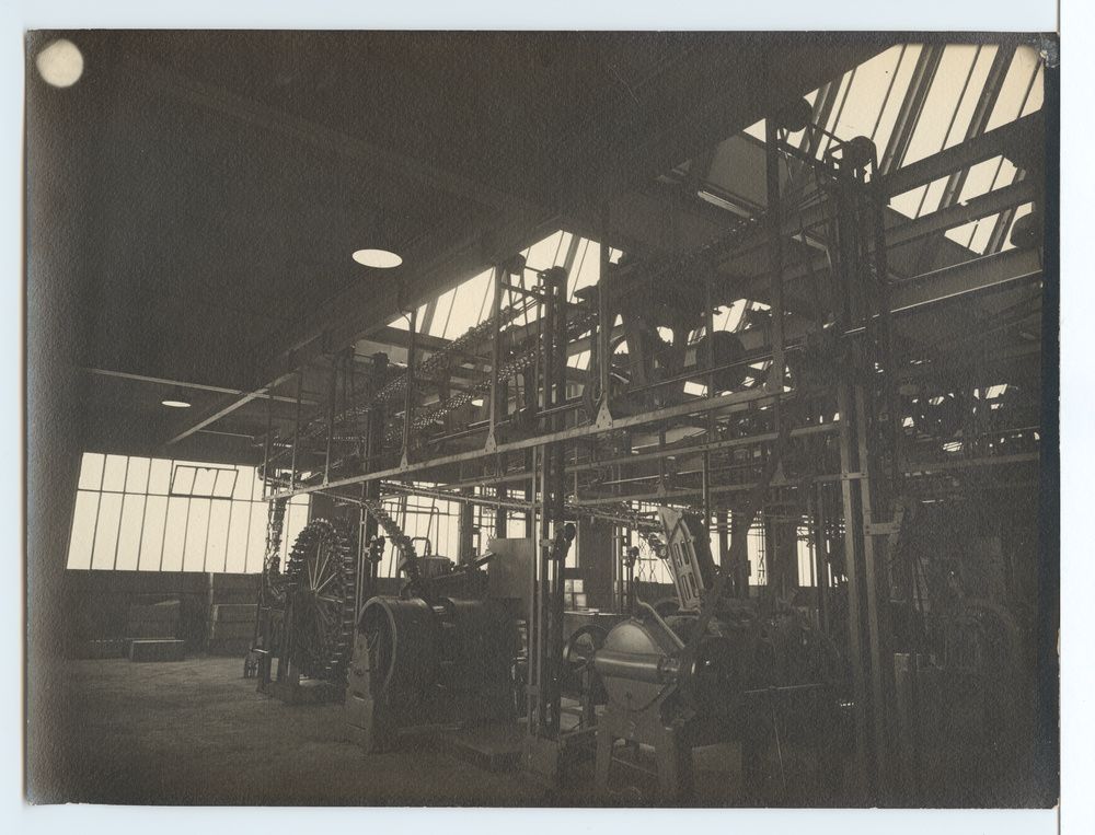 Usine, intérieur, machines