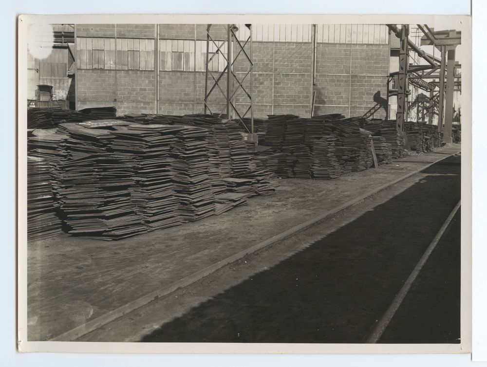 Usine de fabrication de fer blanc, magasin des largets