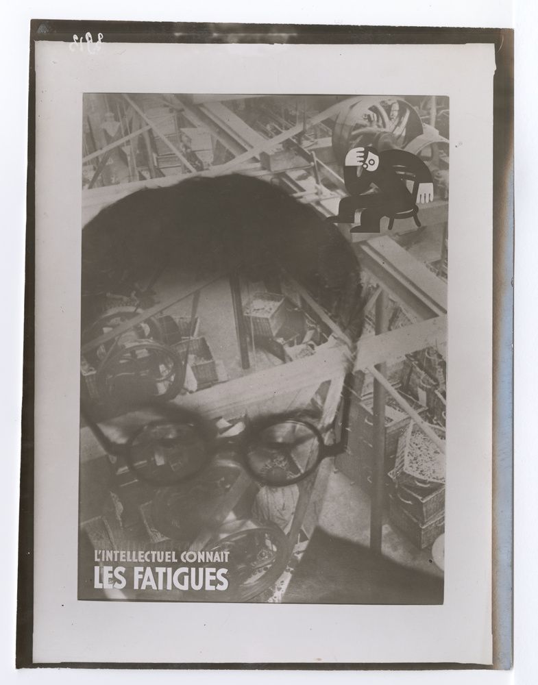 Francis Bernard, L'intellectuel connaît les fatigues, contretype