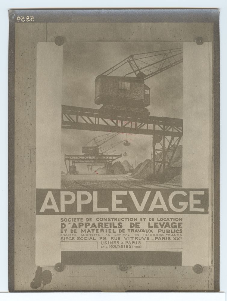 Applevage (Société de contruction et de location d'appareils de levage et de matériel de travaux publics) Paris