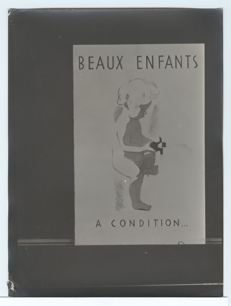 G. de Sainte-Croix, Beaux enfants à condition…