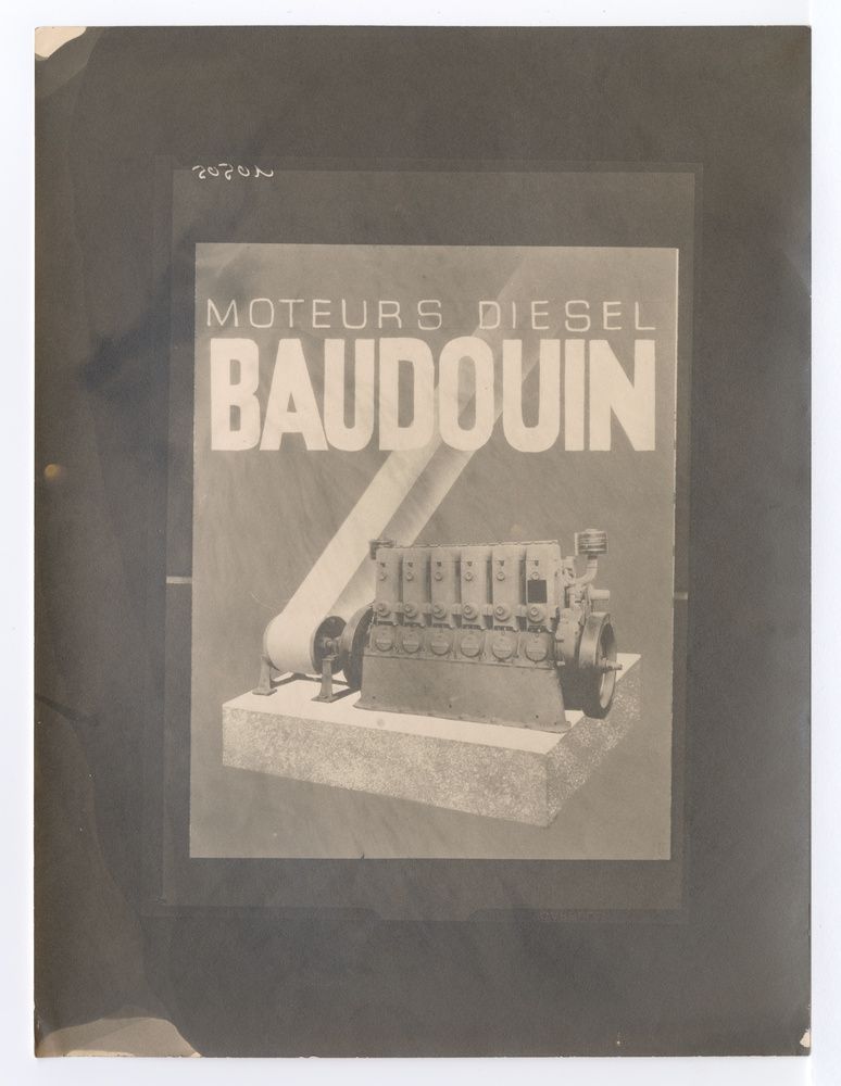 Baudouin, Moteur diesel 